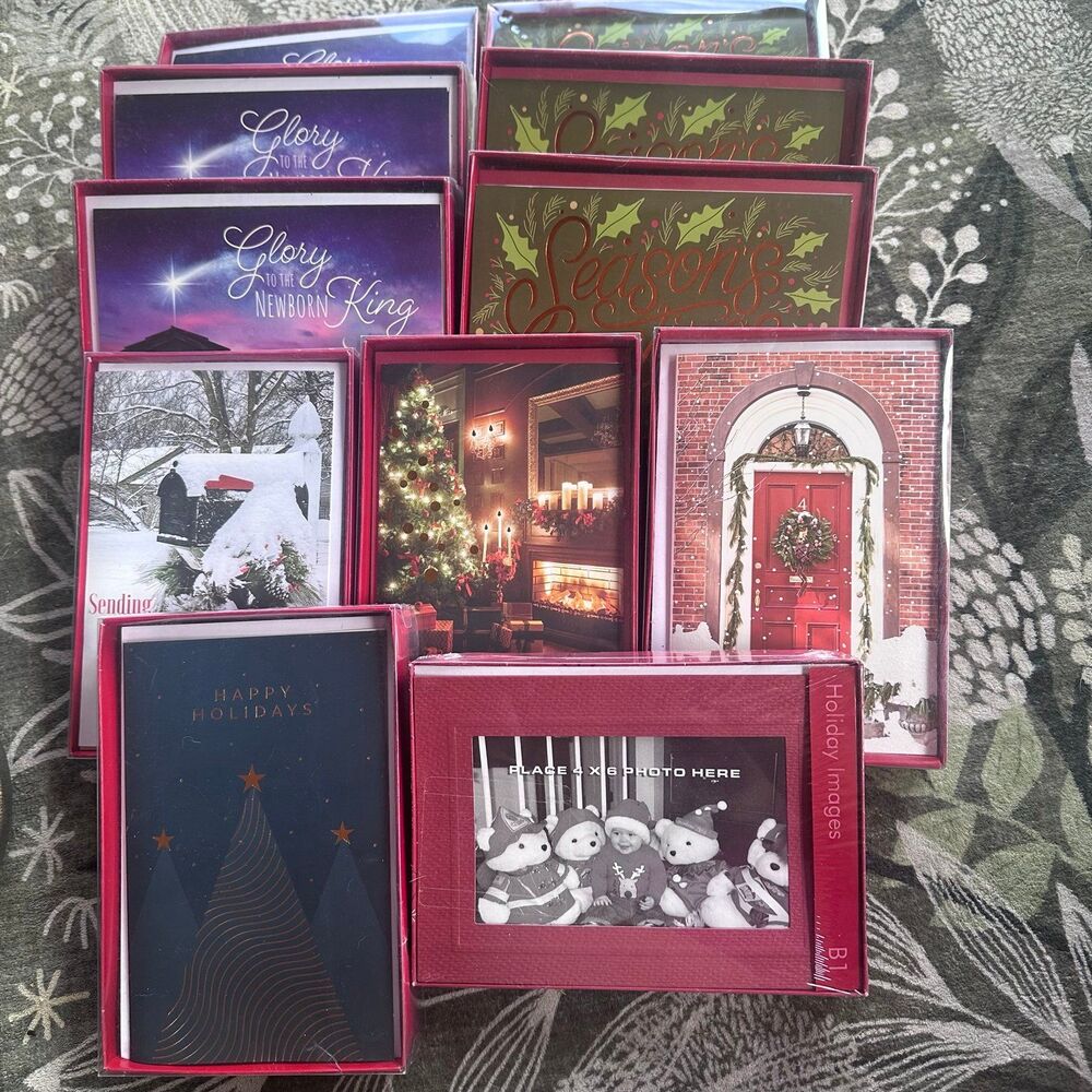11 New Sealed Boxed Christmas Holiday Card Sets Recollections Target Religious L